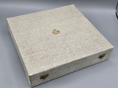 CHRISTOFLE
Suite de 3 couverts de table en...