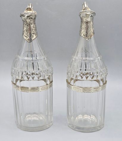 LONDRES 1799

Paire de carafes en cristal...