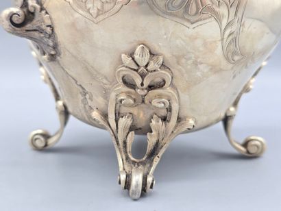 GAVARD (?)
Verseuse/cafetière en argent de...
