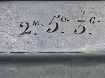 PARIS 1776
Plat rond / Assiette en argent...