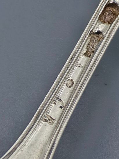 Paris 1789.

Série de 6 cuillères à café...