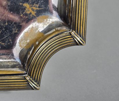 Large and heavy Louis XVI style rectangular...