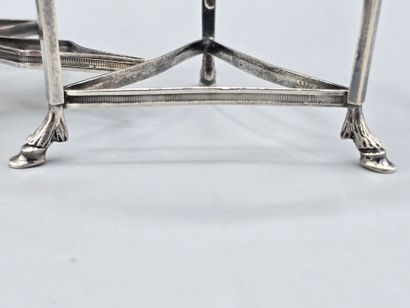 PARIS 1798-1809
Salière double en argent...
