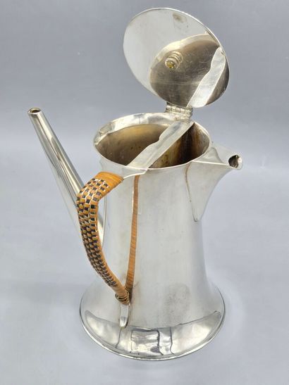 MAPPIN & WEBB
Verseuse double en métal argenté...