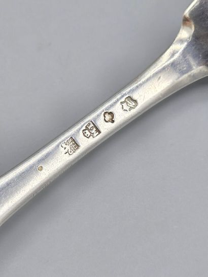 DRAGUIGNAN 1758 
Couvert de table en argent...