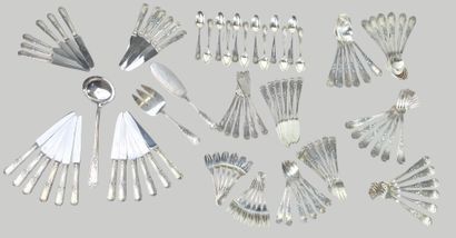 ORBRILLE
A Louis XV style silver-plated metal...