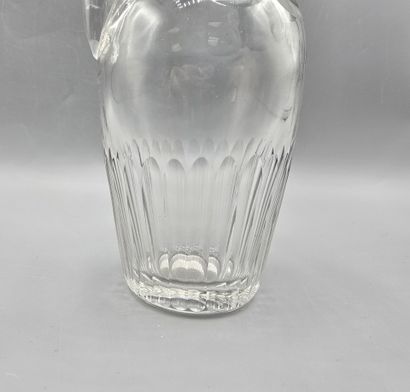 Set of three pairs of crystal decanters (2...