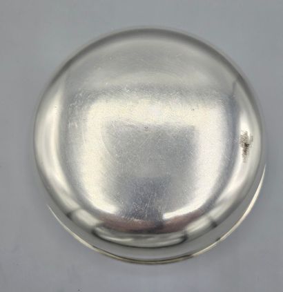 Silver-plated vegetable dish or dish interior...