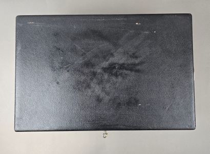 Household chest (functional lock), with side...