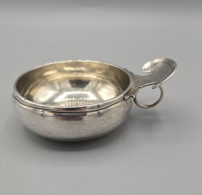 ROUEN 1753 
Taste-Vin normand en argent de...