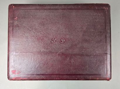 FOUQUET-LAPAR
Grand coffret pour couteaux...