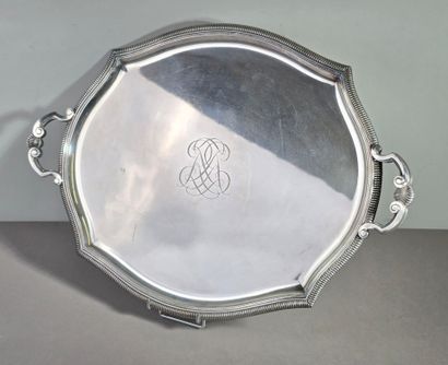 FOUQUET-LAPAR
Grand plateau de service en...