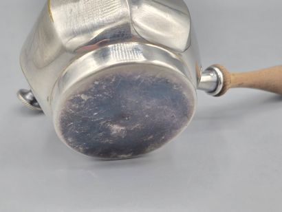 TETARD Freres 
Samovar en métal argenté avec...