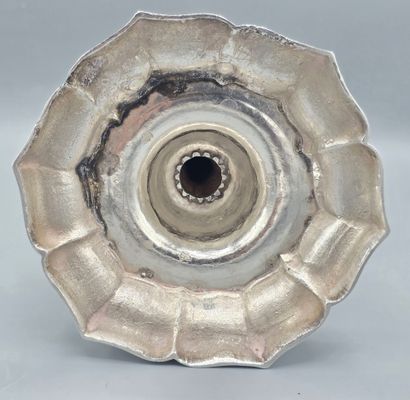 MONTPELLIER, 1766
Flambeau en argent.
Binet...