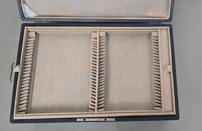 Household chest with side signatures and...