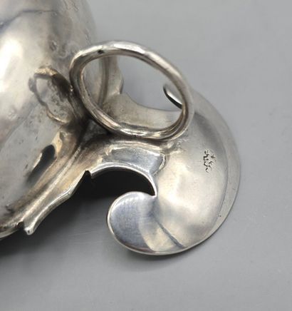 ROUEN 1753 
Taste-Vin normand en argent de...
