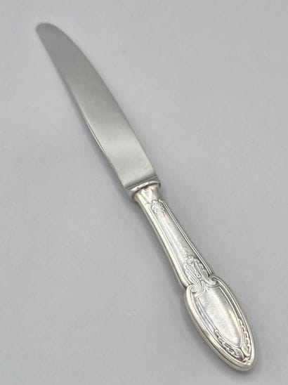 ERCUIS
Set of 12 silver-plated metal table...