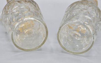 A pair of decanters probably 18th century...