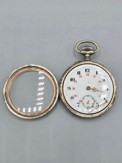 Lot de montres à gousset comprenant:
- une...