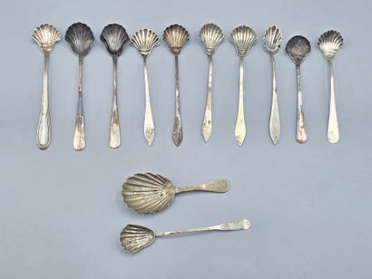 PARIS 1819-1838 (?)
Réunion de 10 pelles...