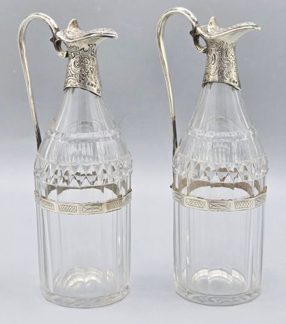 LONDRES 1799

Paire de carafes en cristal...
