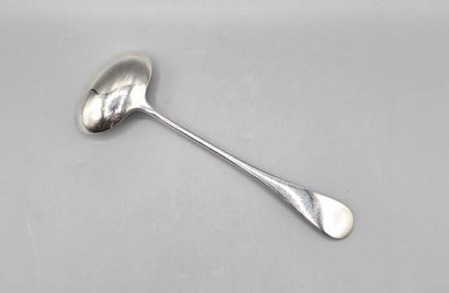 CHRISTOFLE
Silver-plated baguette-style sauce...
