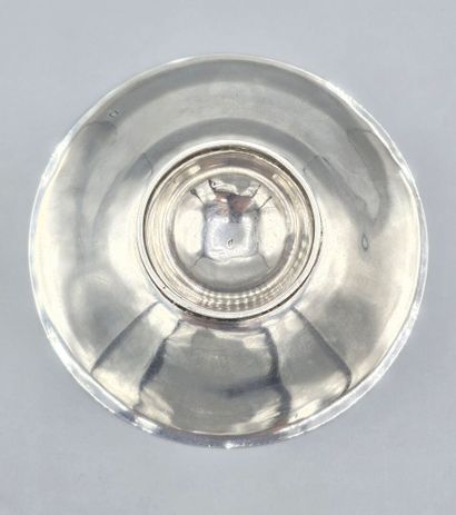 Eusèbe CALLOT 
Taste-vin en argent au modèle...