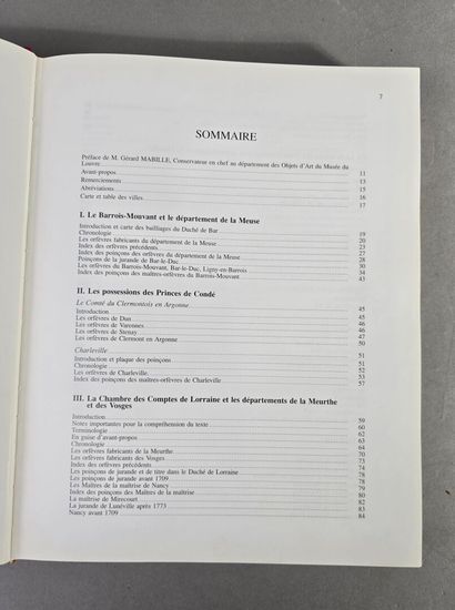 CASSAN, Claude Gérard.
Les orfèvres de LORRAINE...