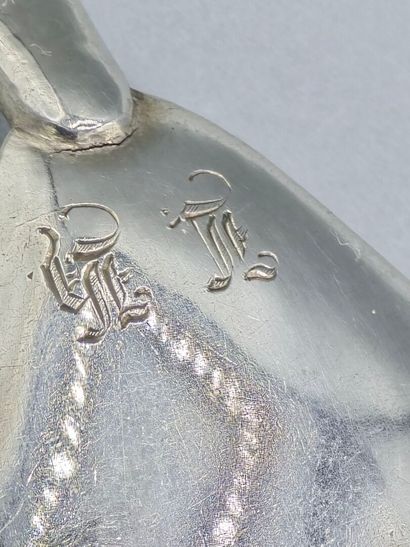 Couvert danois en argent et vermeil, complet...