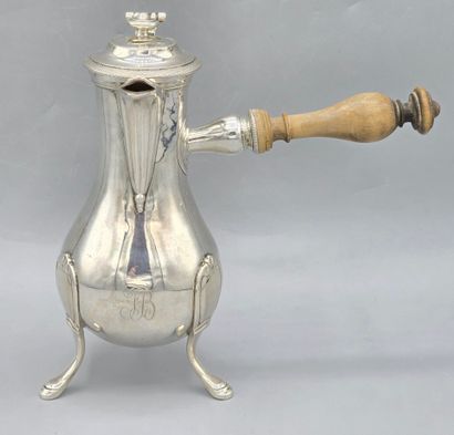 PARIS 1798-1809
Verseuse égoïste en argent...