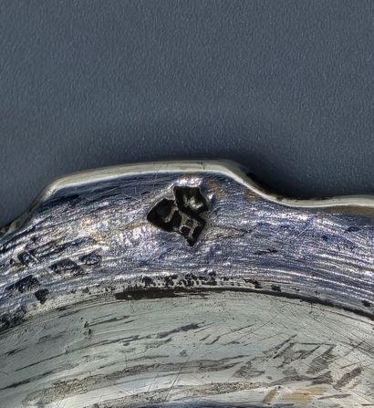 LILLE XVIIIe
Paire de bobèches en argent...
