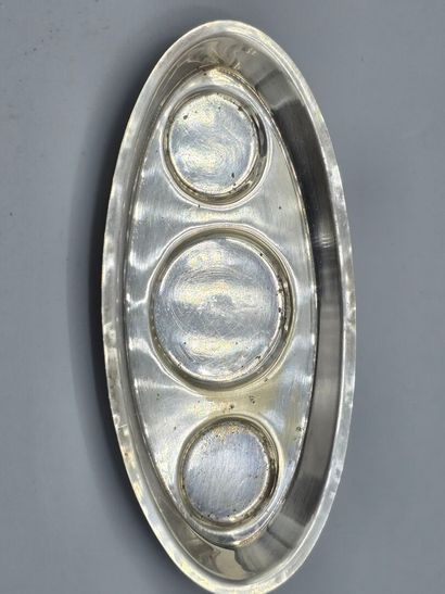 ENGLAND
Metal condiment set including a mustard...