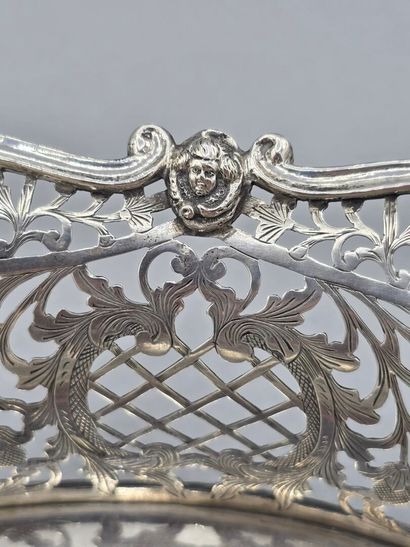 PAYS-BAS (vers 1898-1925)
Corbeille en argent...