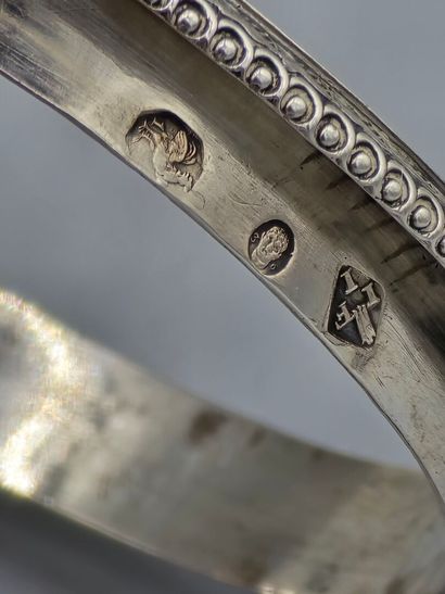 Dpt GOLO / Bastia 1798-1809
Salière en argent...