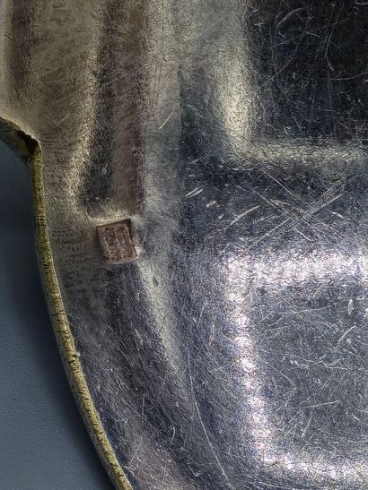 Large Louis XV style silver-plated metal...