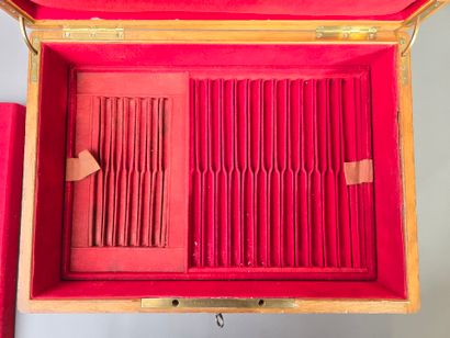 AUCOC: 
Two large menagère boxes forming...