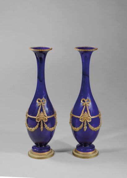 SEVRES, in the style of
Pair of long-necked...