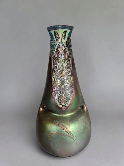 MONTIERES (Amiens)

Large pear-shaped vase...