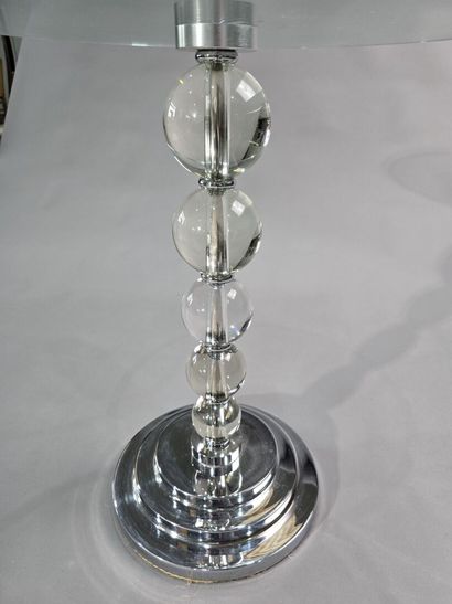 Karl SPRINGER (1931–1991)
Glass side table...