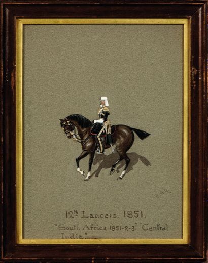 19th-century English school, monogrammed...