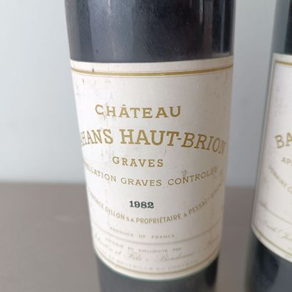 BORDEAUX
GRAVES
3 bouteilles château Bahans...
