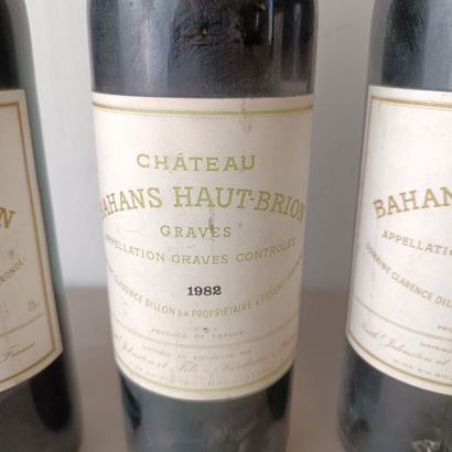 BORDEAUX
GRAVES
3 bouteilles château Bahans...