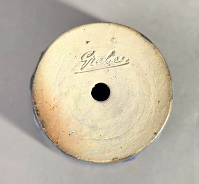 DENBAC
Pot à pinceaux (?) en céramique émaillée...