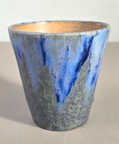 DENBAC
Pot à pinceaux (?) en céramique émaillée...