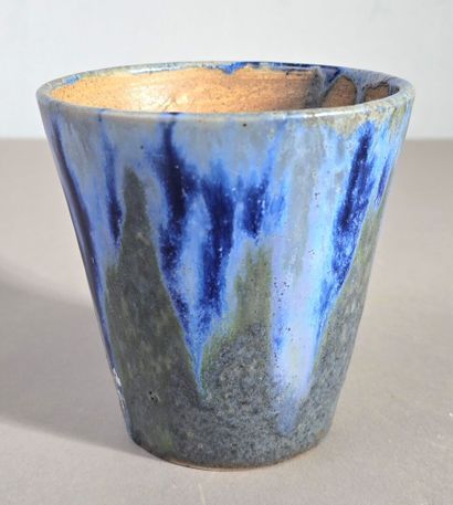 DENBAC
Pot à pinceaux (?) en céramique émaillée...