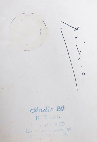 PICASSO - YVROUD (L.).
Portrait de Picasso...