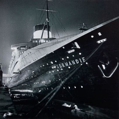 Roger SCHALL (1904-1995)?Vue du Normandie....