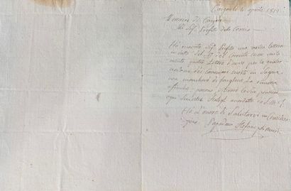 STEPHANOPOLI, Maire de Cargese, L.A. concernant...