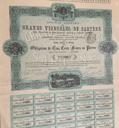 Grands vignobles de Sartene, pour favoriser...