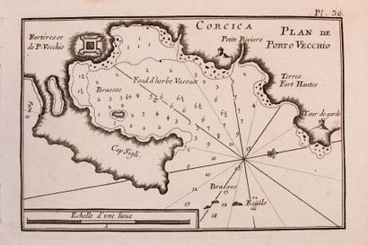 Joseph ROUX (1725 - 1793)
Plan de Porto Vecchio
Epoque...